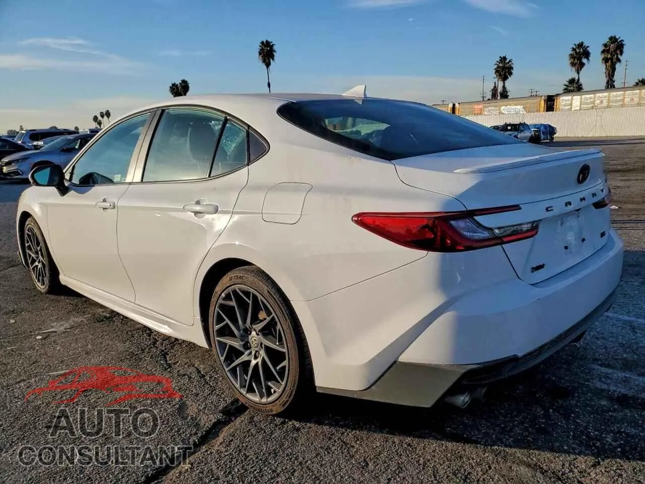 2025 TOYOTA CAMRY Damaged VIN 4T1DAACK0SU080599 – rear exterior