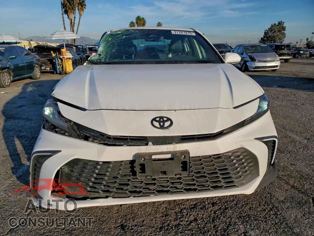 2025 TOYOTA CAMRY Damaged VIN 4T1DAACK0SU080599 – interior seats