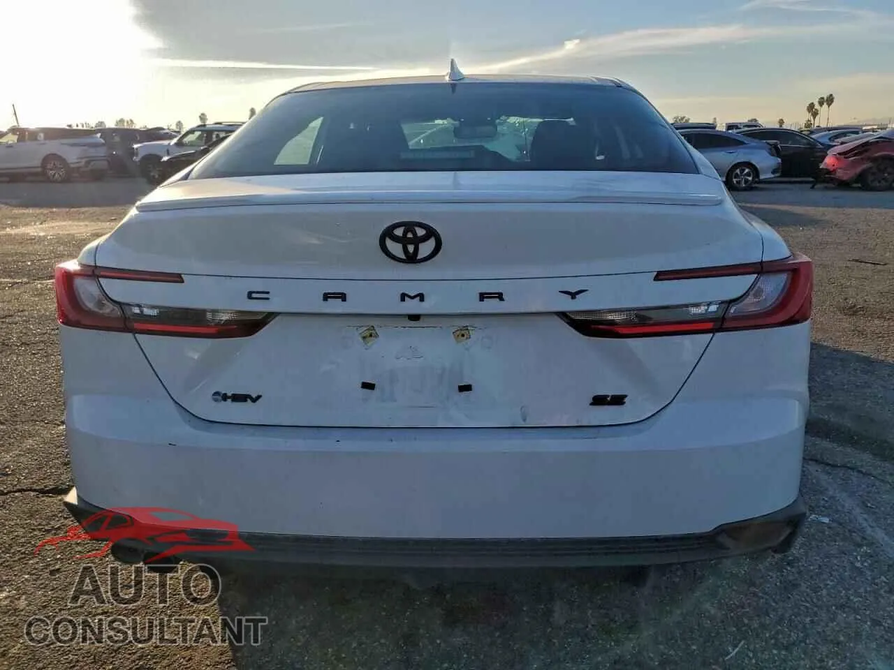 2025 TOYOTA CAMRY Damaged VIN 4T1DAACK0SU080599 – engine bay