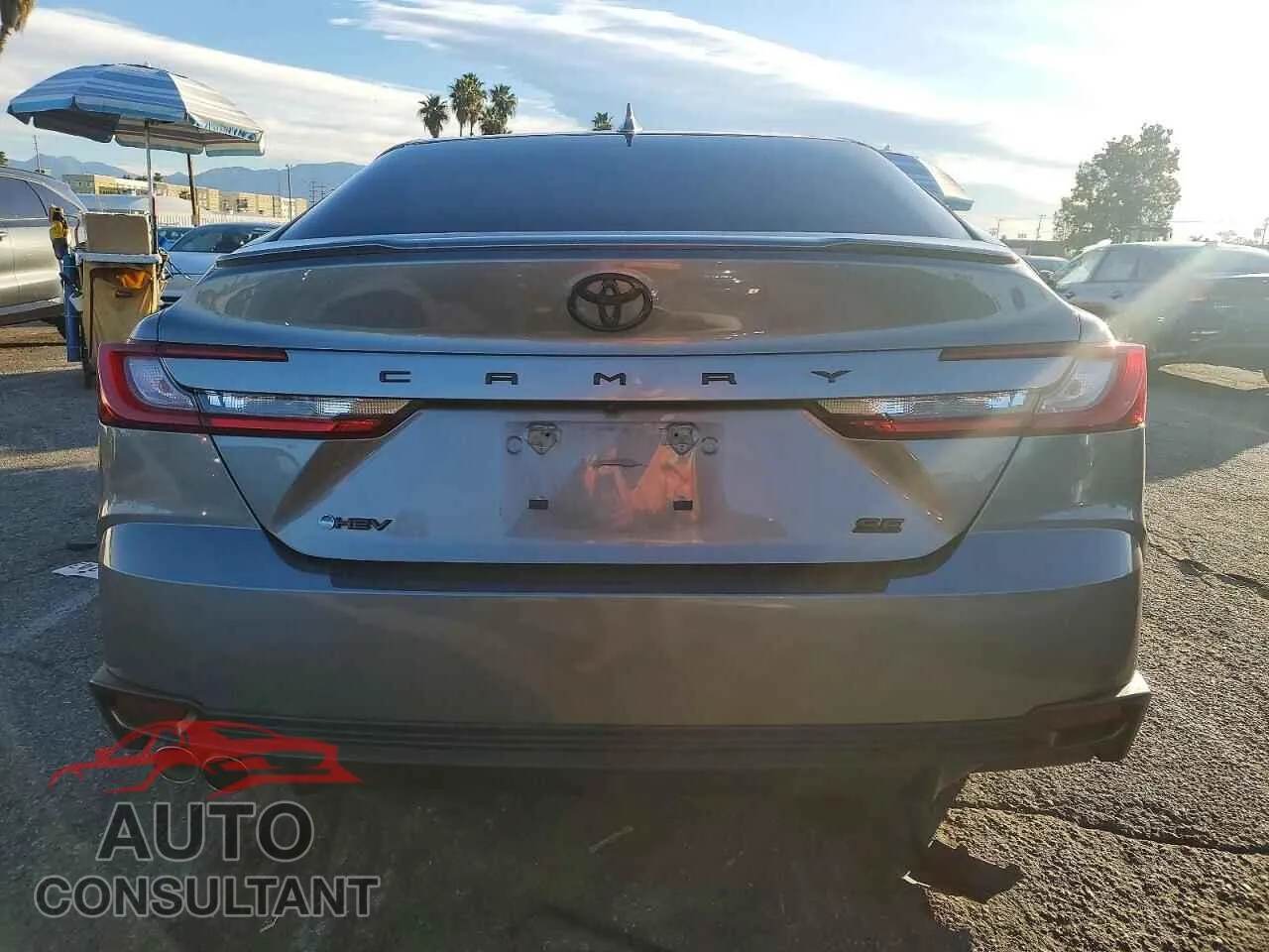 2025 TOYOTA CAMRY Damaged VIN 4T1DAACK6SU587040 – engine bay