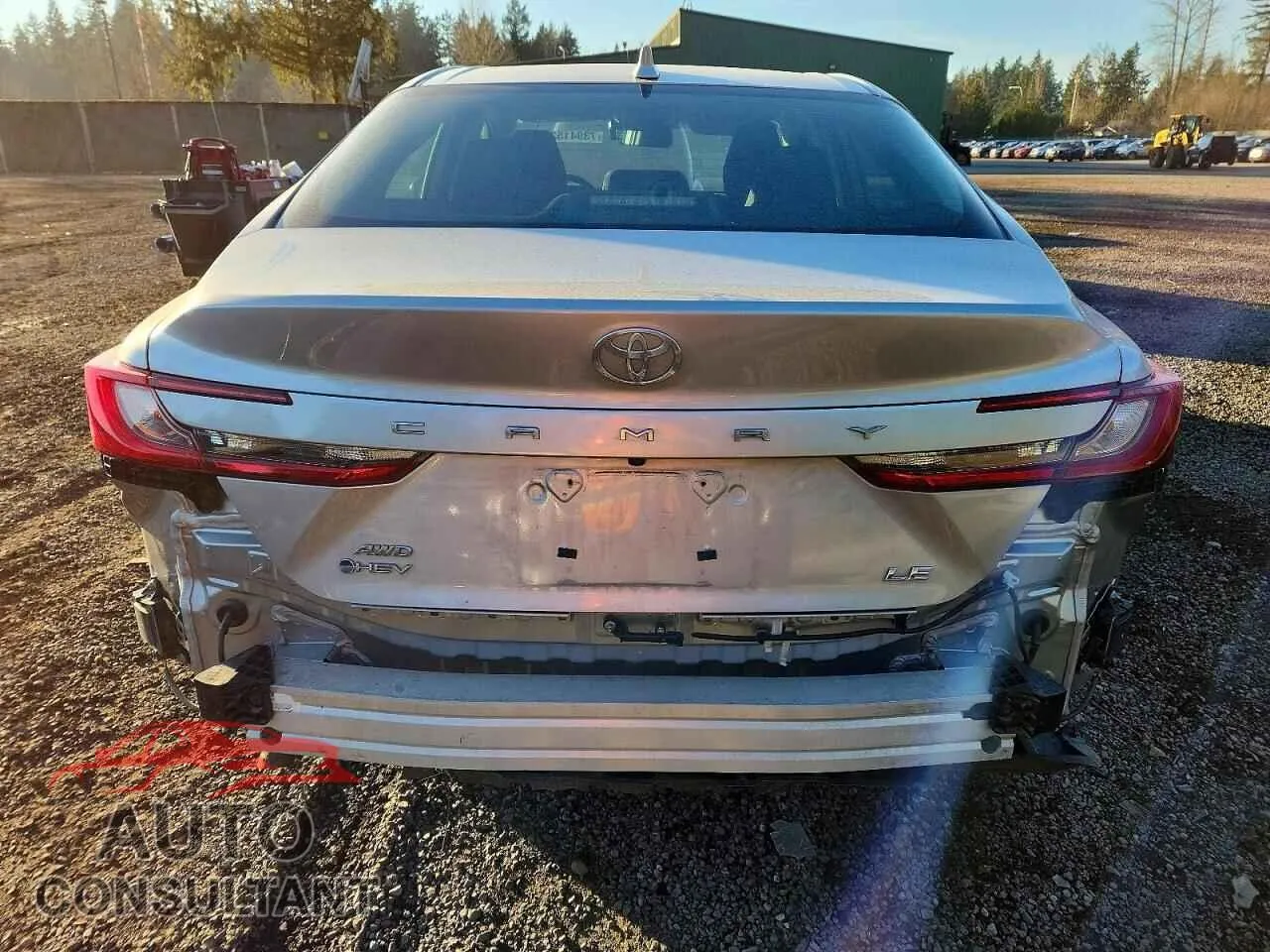 2025 TOYOTA CAMRY Damaged VIN 4T1DBADK4SU505804 – engine bay