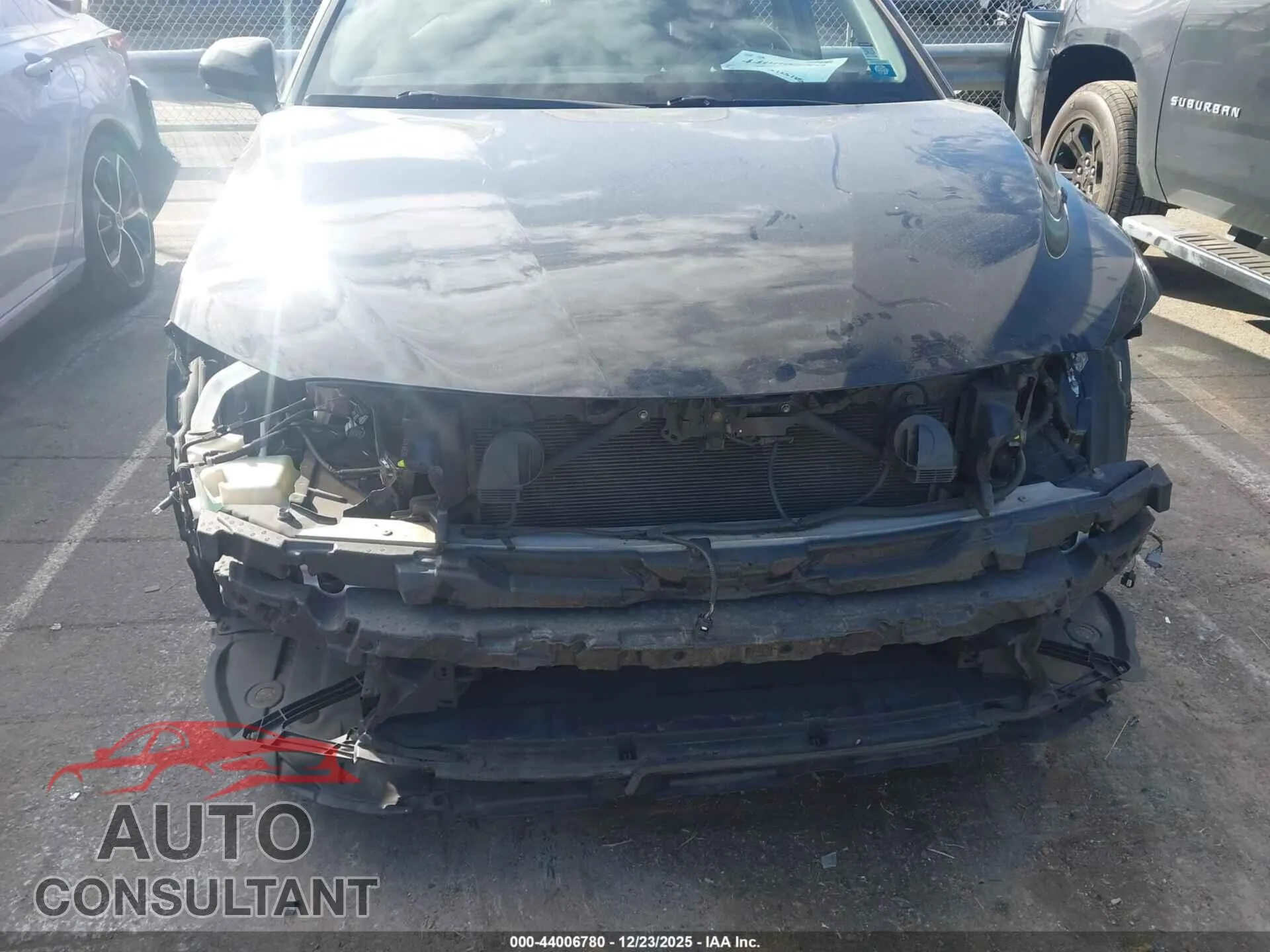 2020 TOYOTA CAMRY Damaged VIN 4T1G11AK0LU941328 – engine bay