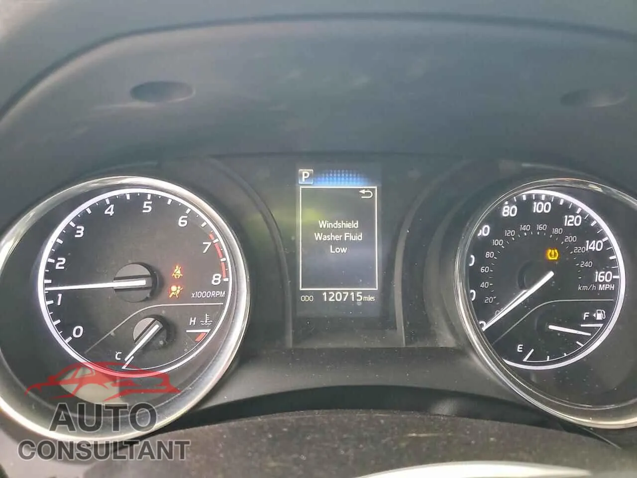 2020 TOYOTA CAMRY Damaged VIN 4T1G11AK8LU508808 – trunk area