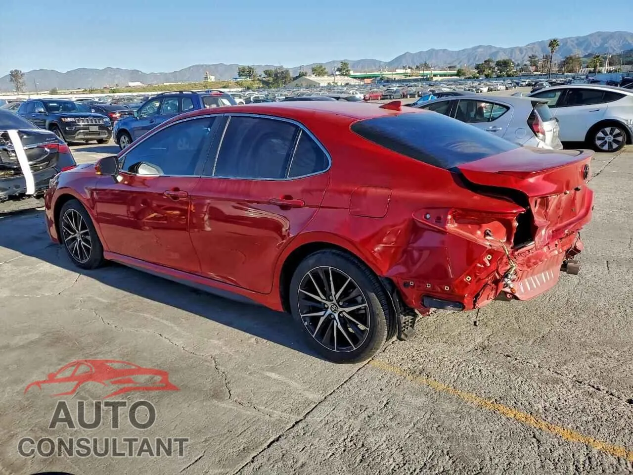 2024 TOYOTA CAMRY Damaged VIN 4T1G11AK8RU204015 – rear exterior