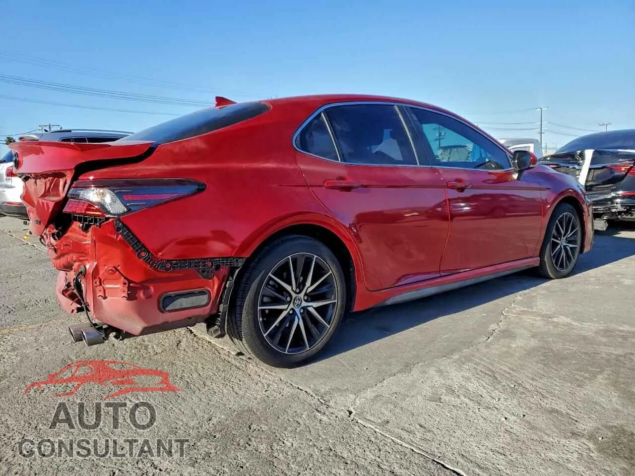 2024 TOYOTA CAMRY Damaged VIN 4T1G11AK8RU204015 – side profile