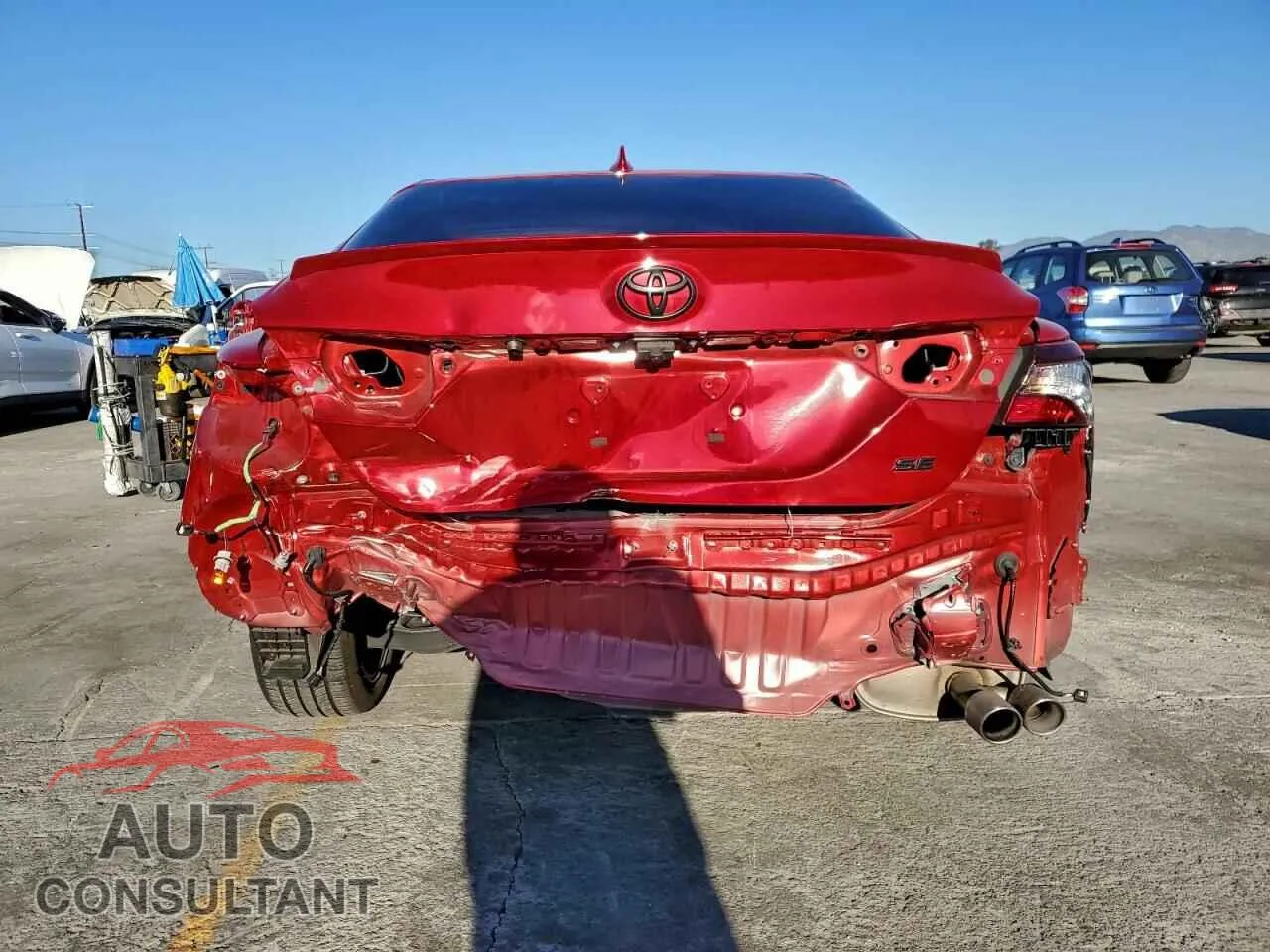 2024 TOYOTA CAMRY Damaged VIN 4T1G11AK8RU204015 – engine bay