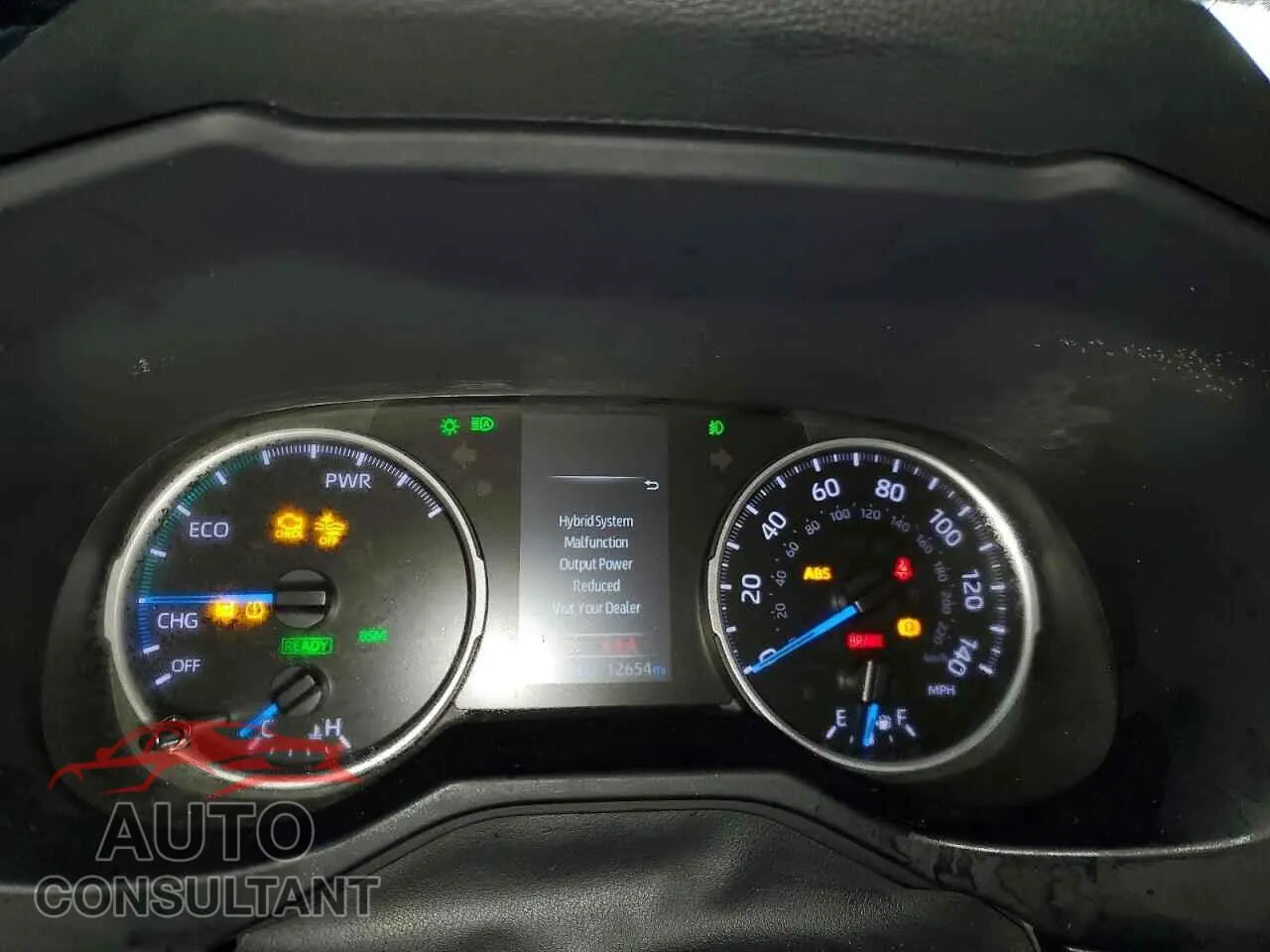 2022 TOYOTA RAV4 Damaged VIN 4T3B6RFVXNU096706 – trunk area