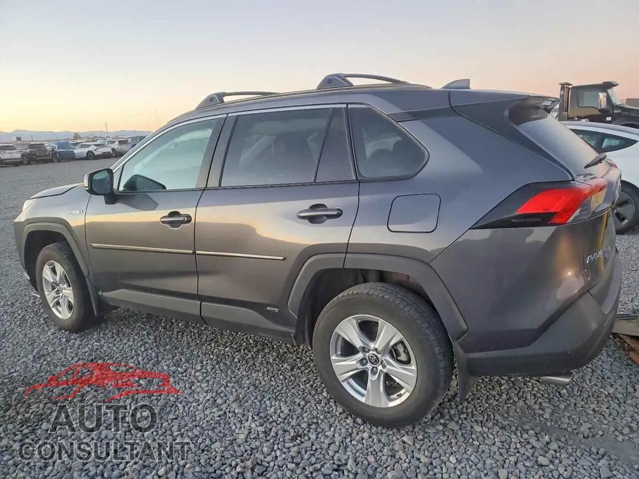 2021 TOYOTA RAV4 Damaged VIN 4T3LWRFV2MU037233 – rear exterior