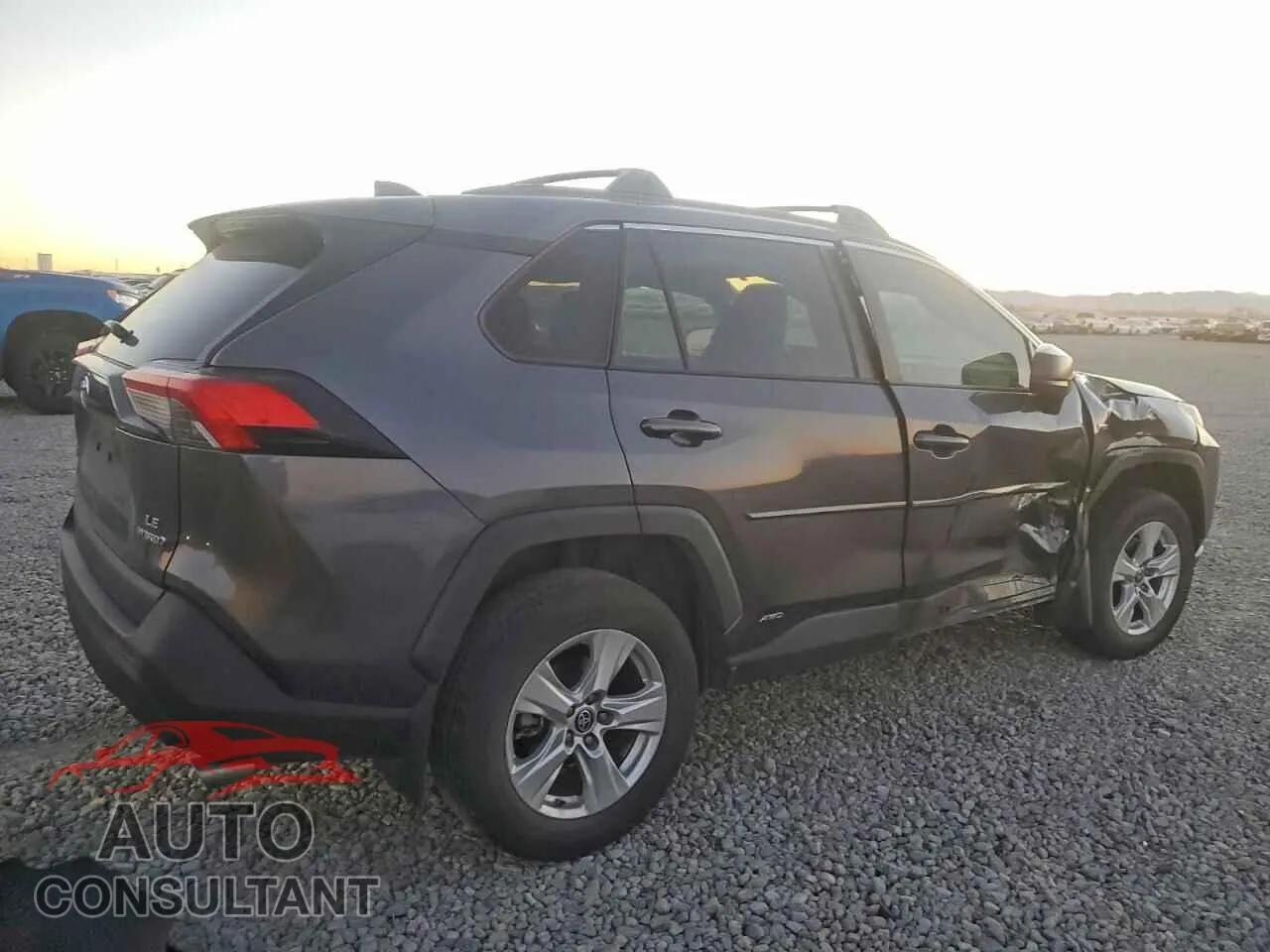2021 TOYOTA RAV4 Damaged VIN 4T3LWRFV2MU037233 – side profile