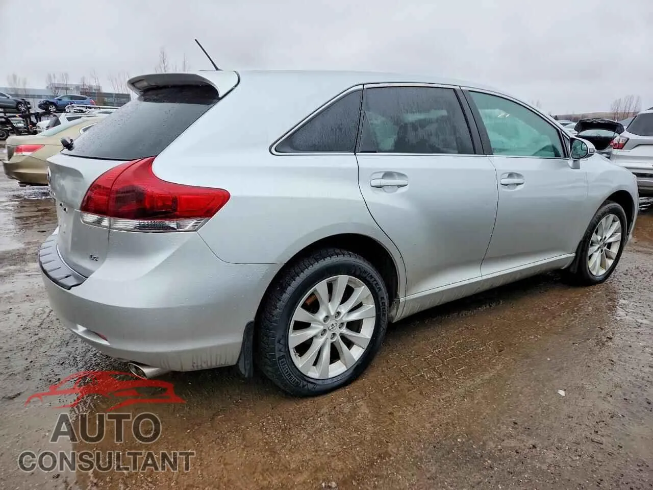 2014 TOYOTA VENZA Damaged VIN 4T3ZA3BB8EU083605 – side profile