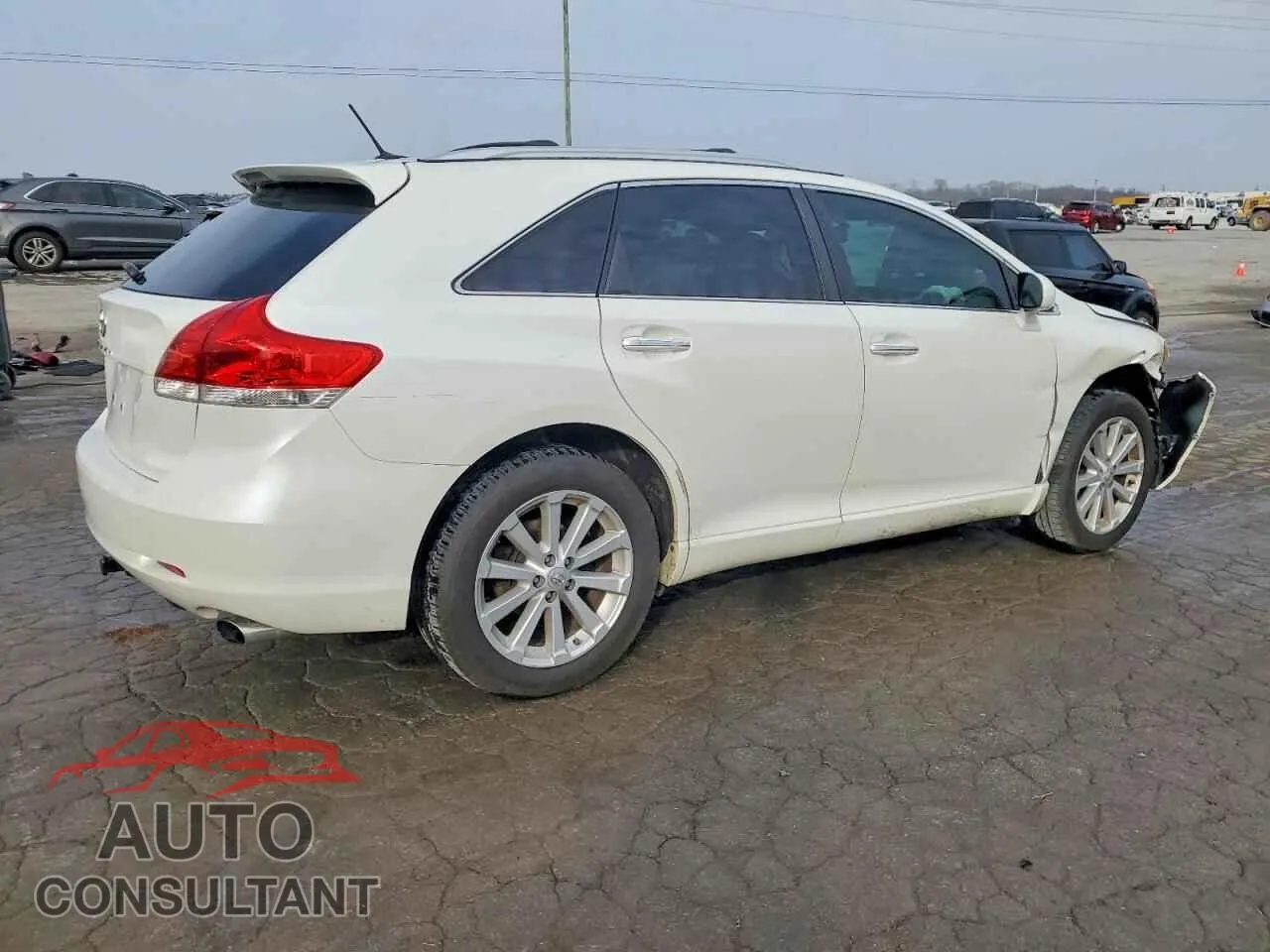 2010 TOYOTA VENZA Damaged VIN 4T3ZA3BBXAU028311 – side profile