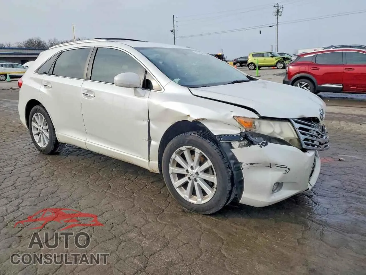 2010 TOYOTA VENZA Damaged VIN 4T3ZA3BBXAU028311 – dashboard