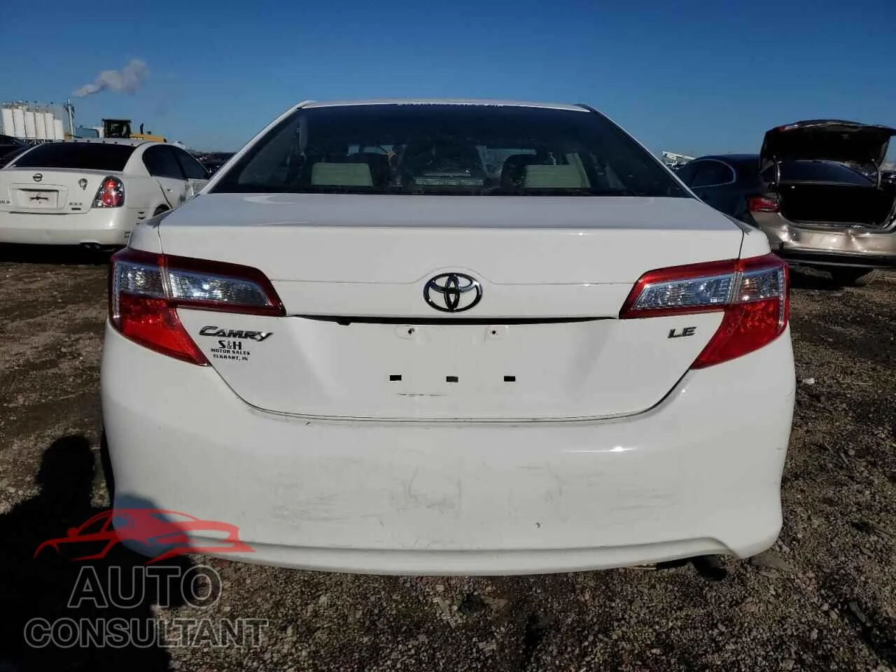 2014 TOYOTA CAMRY Damaged VIN 4T4BF1FK2ER391191 – engine bay
