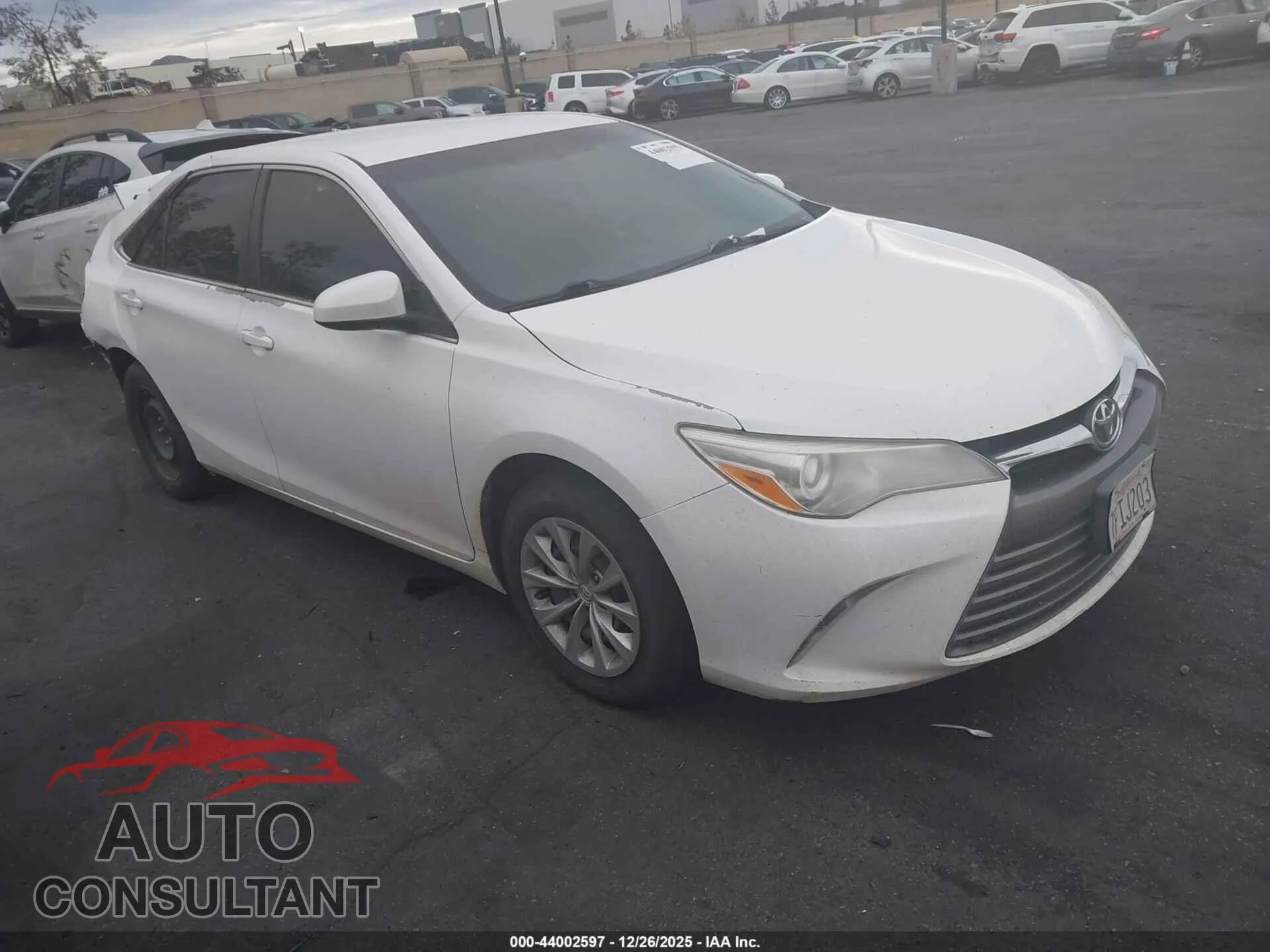 2015 TOYOTA CAMRY VIN 4T4BF1FK3FR504700