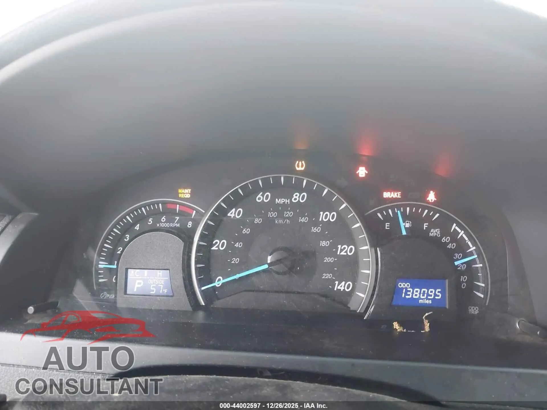 2015 TOYOTA CAMRY Damaged VIN 4T4BF1FK3FR504700 – exterior detail