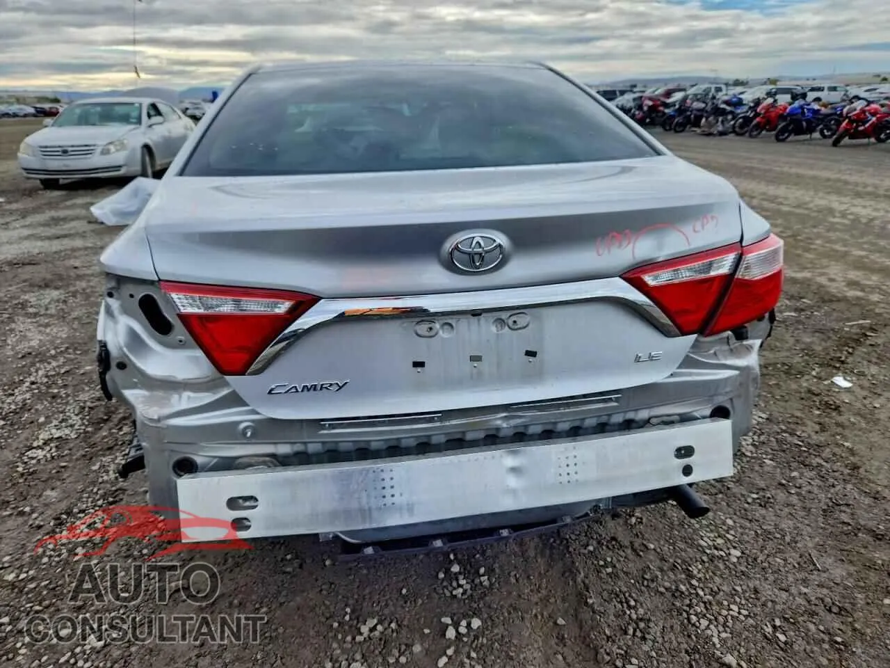 2015 TOYOTA CAMRY Damaged VIN 4T4BF1FK3FR508228 – engine bay