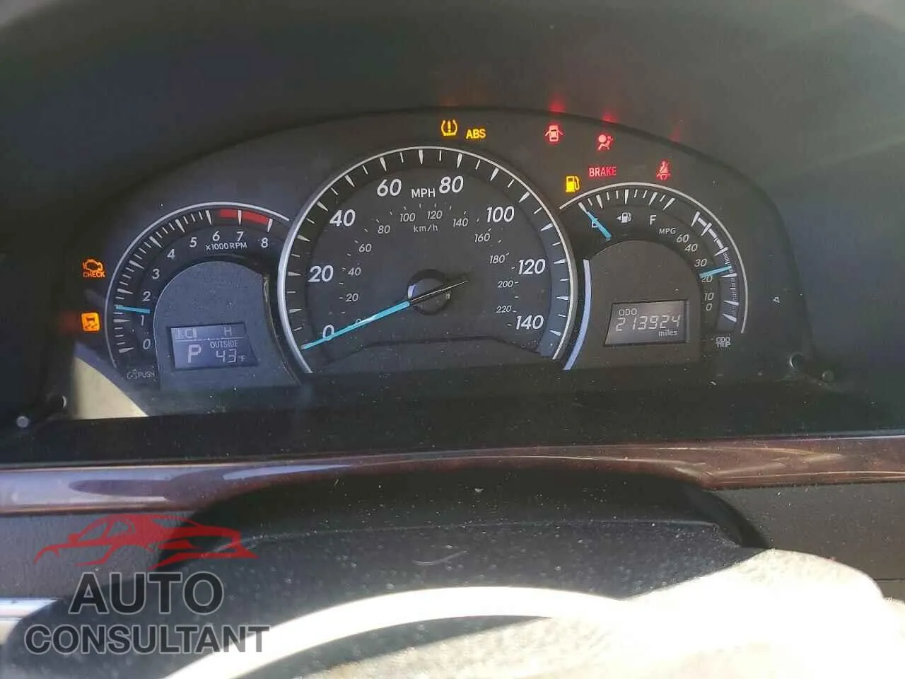 2012 TOYOTA CAMRY Used VIN 4T4BF1FK6CR160999 – trunk area