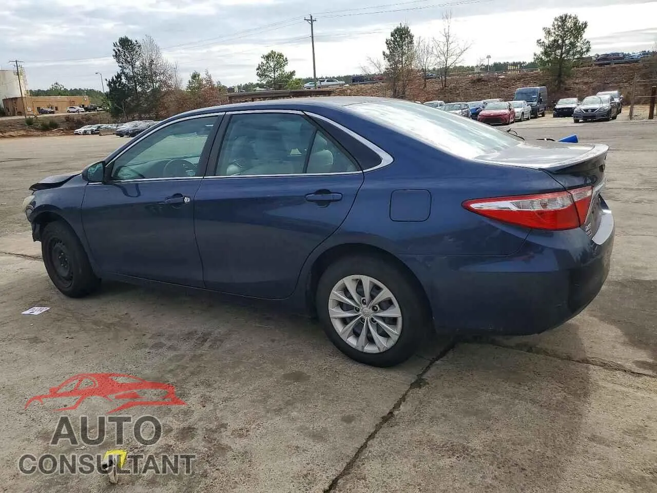 2015 TOYOTA CAMRY Damaged VIN 4T4BF1FK9FR491287 – rear exterior