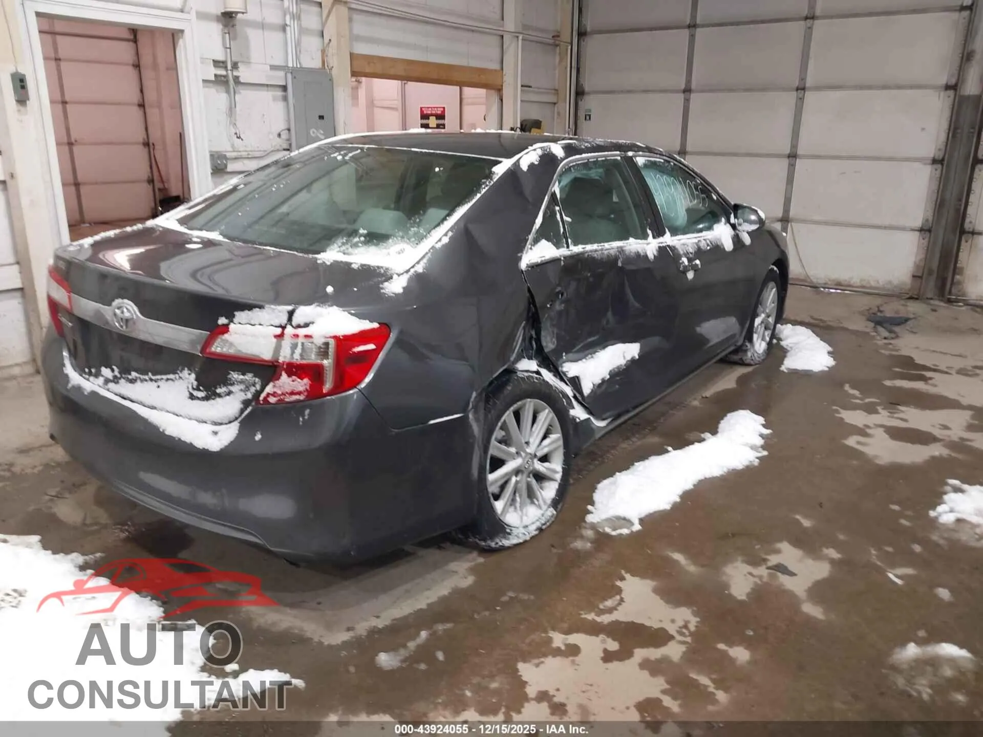 2012 TOYOTA CAMRY Damaged VIN 4T4BF1FKXCR223540 – dashboard
