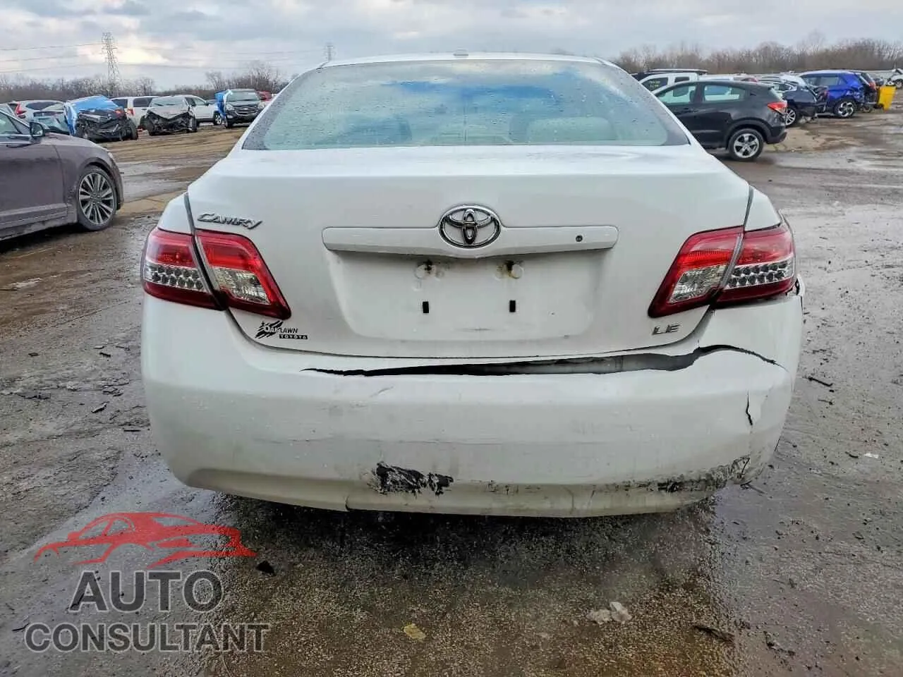 2010 TOYOTA CAMRY Damaged VIN 4T4BF3EK2AR026923 – engine bay