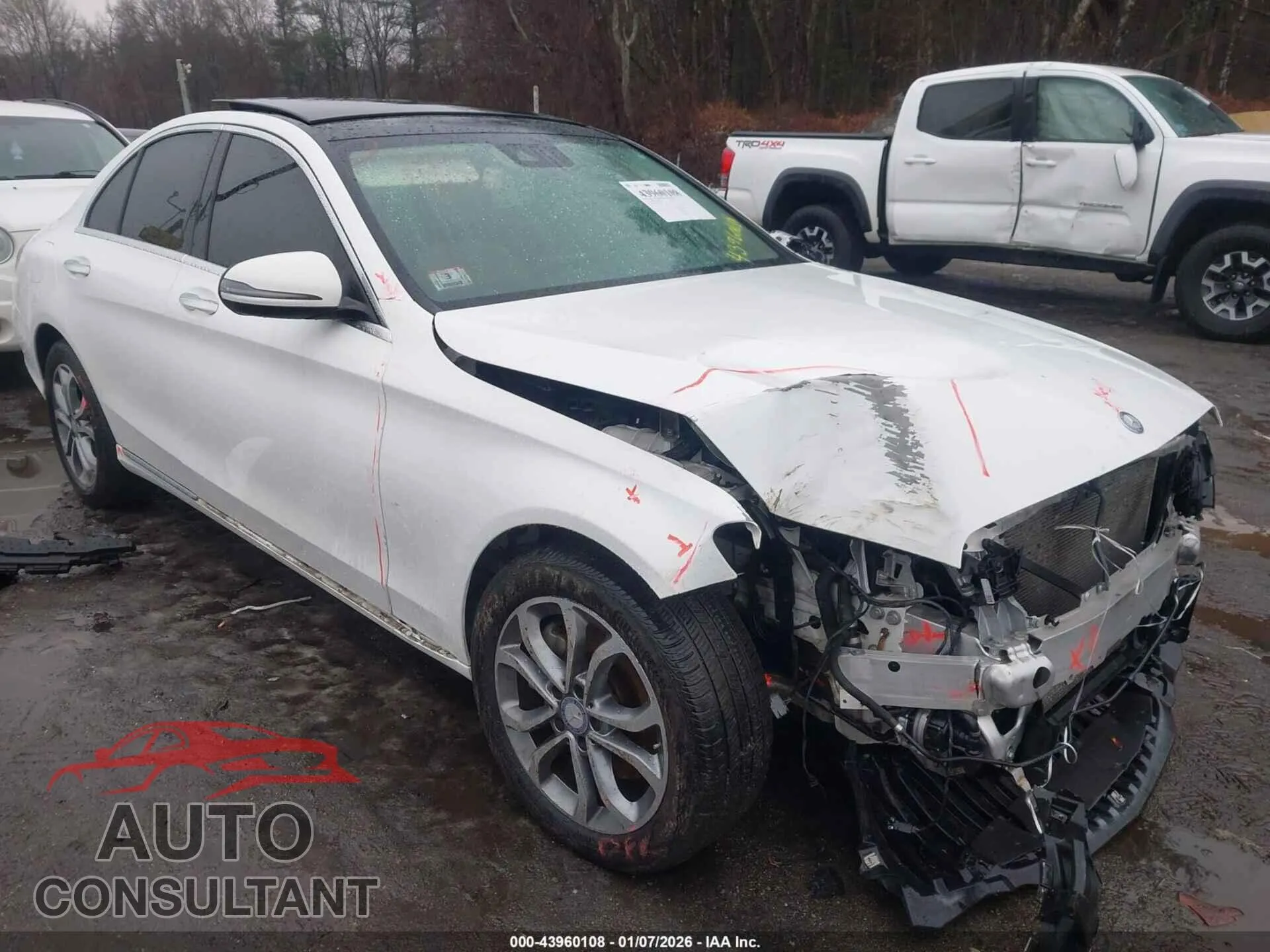 2017 MERCEDES-BENZ C 300 VIN 55SWF4KB7HU206023