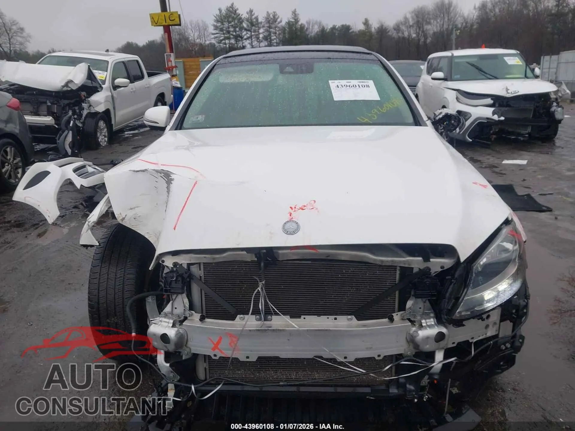 2017 MERCEDES-BENZ C 300 Damaged VIN 55SWF4KB7HU206023 – photo 13