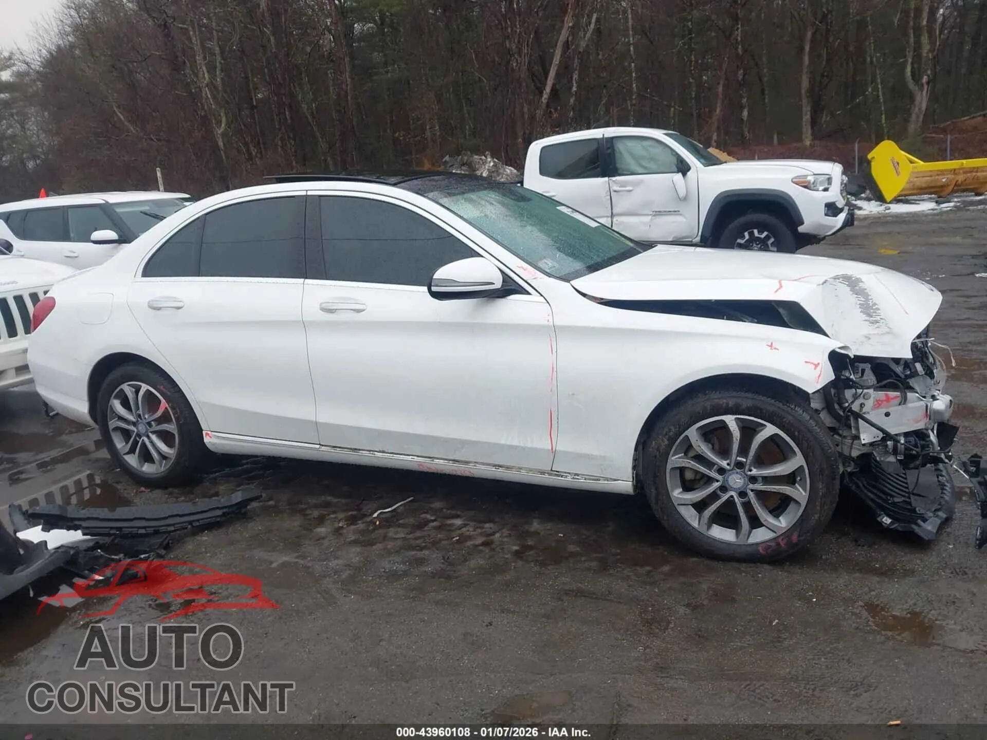 2017 MERCEDES-BENZ C 300 Damaged VIN 55SWF4KB7HU206023 – photo 14