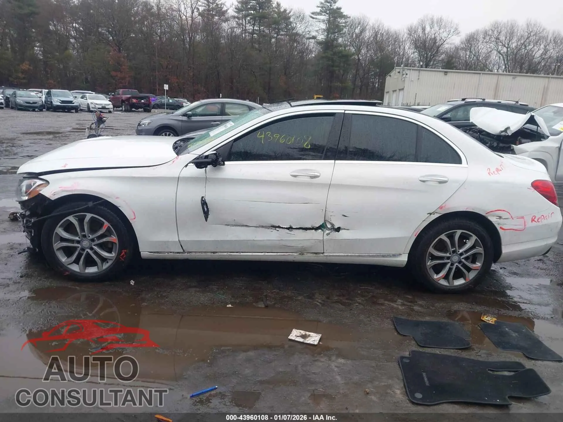 2017 MERCEDES-BENZ C 300 Damaged VIN 55SWF4KB7HU206023 – photo 15