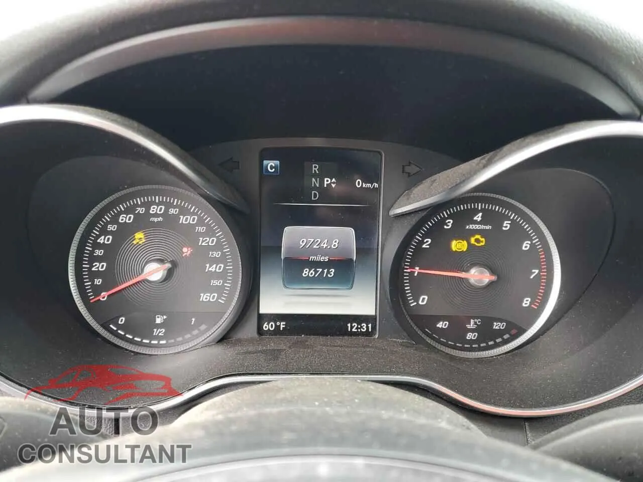 2016 MERCEDES-BENZ C-CLASS Damaged VIN 55SWF4KB9GU119772 – trunk area
