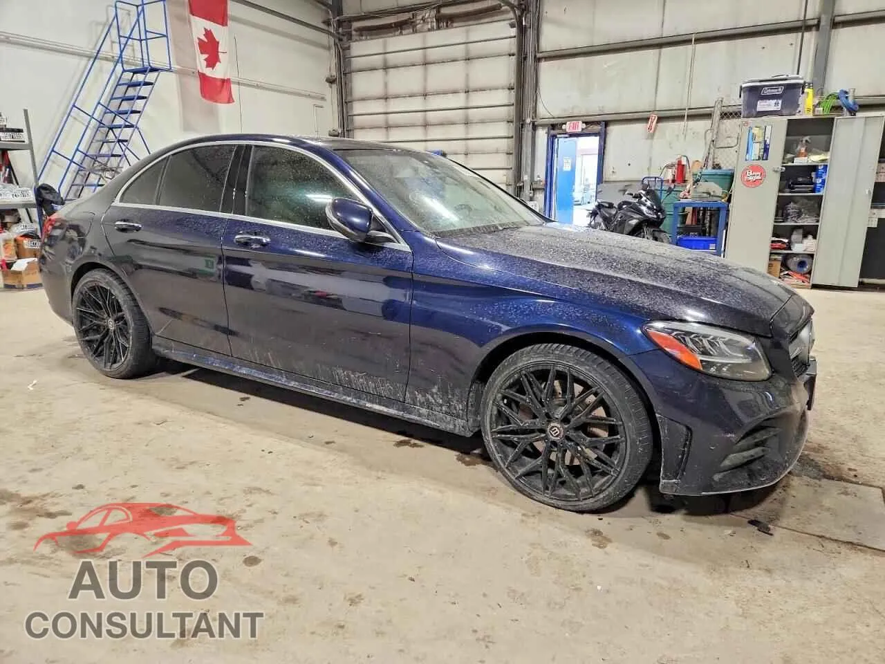2019 MERCEDES-BENZ C-CLASS Damaged VIN 55SWF8EB6KU310755 – dashboard