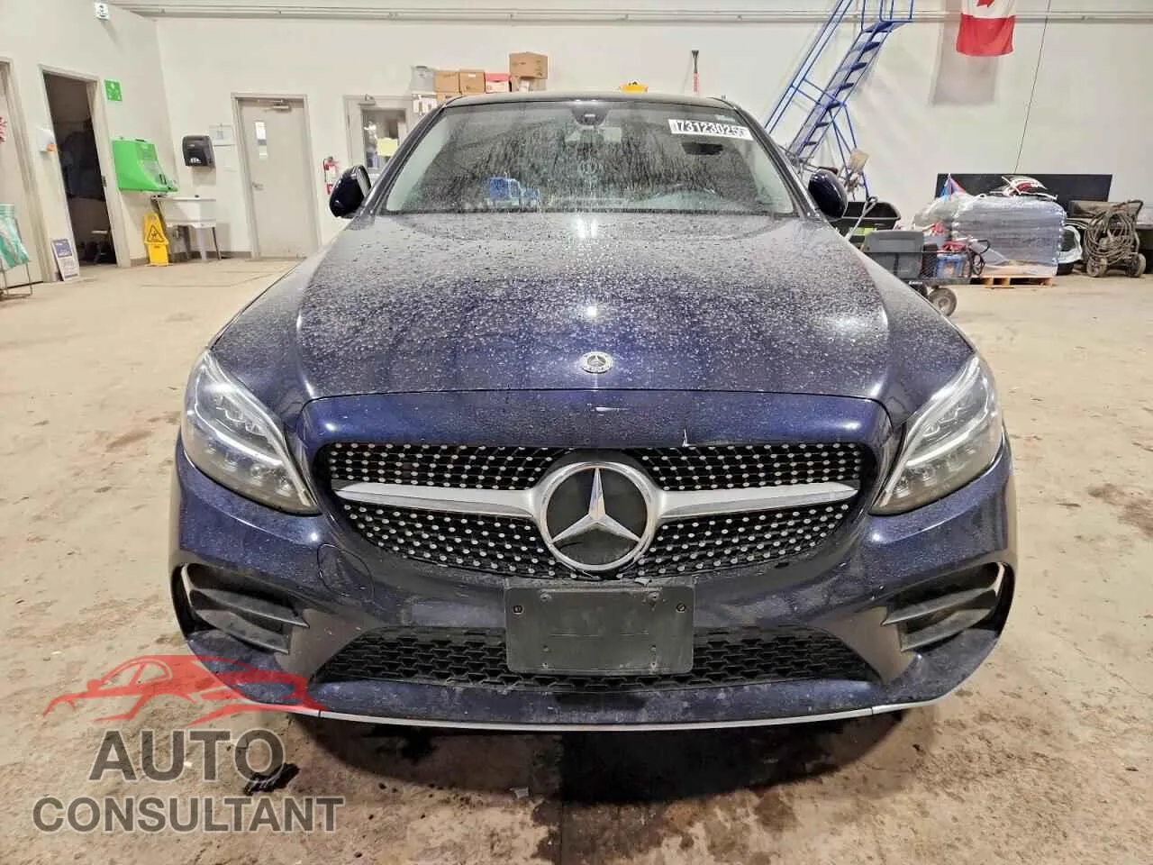 2019 MERCEDES-BENZ C-CLASS Damaged VIN 55SWF8EB6KU310755 – interior seats