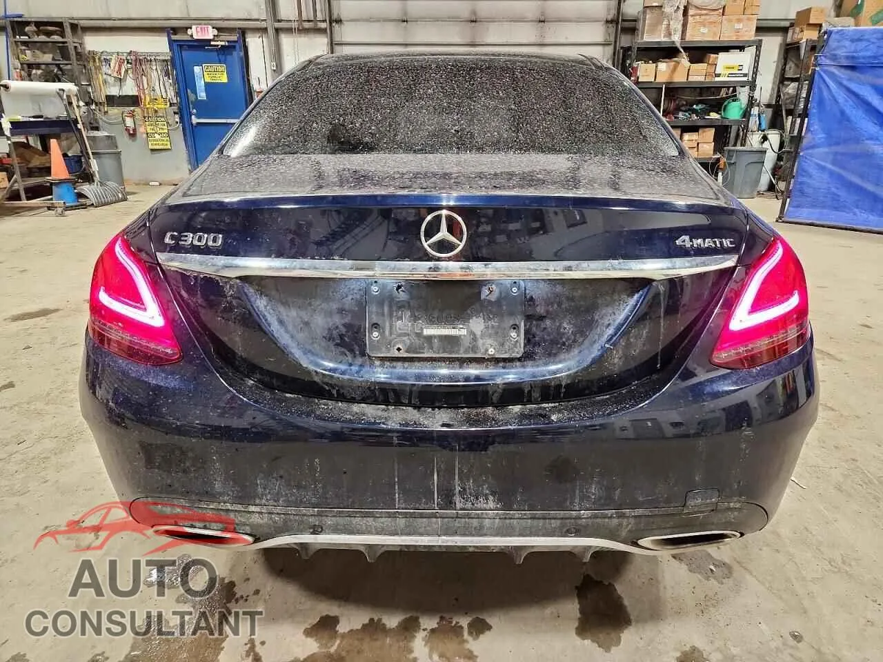 2019 MERCEDES-BENZ C-CLASS Damaged VIN 55SWF8EB6KU310755 – engine bay