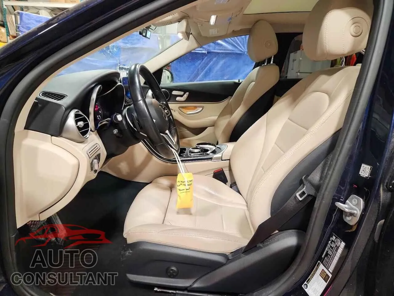 2019 MERCEDES-BENZ C-CLASS Damaged VIN 55SWF8EB6KU310755 – exterior detail