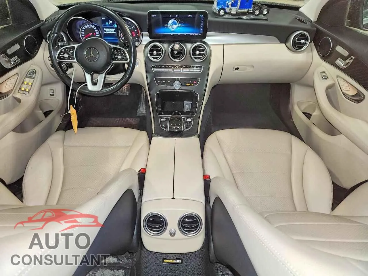 2019 MERCEDES-BENZ C-CLASS Damaged VIN 55SWF8EB6KU310755 – undercarriage