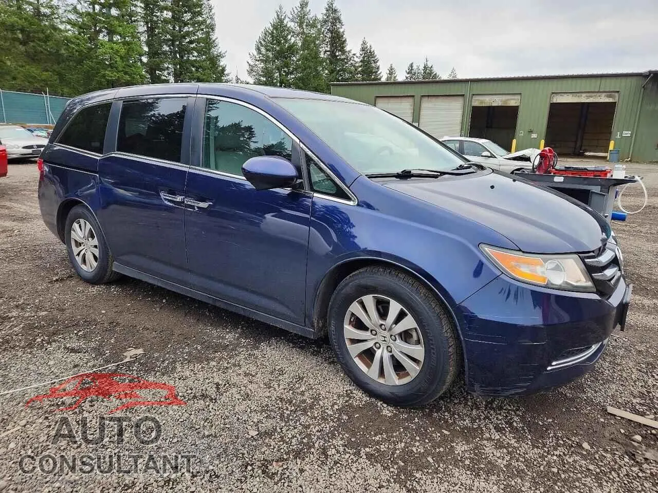 2016 HONDA ODYSSEY Damaged VIN 5FNRL5H31GB103188 – dashboard