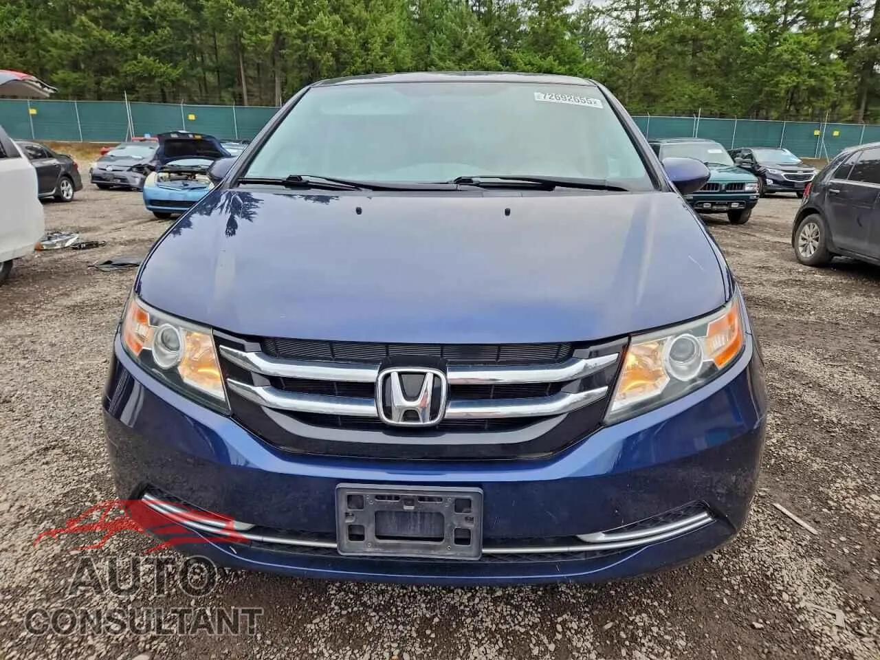 2016 HONDA ODYSSEY Damaged VIN 5FNRL5H31GB103188 – interior seats