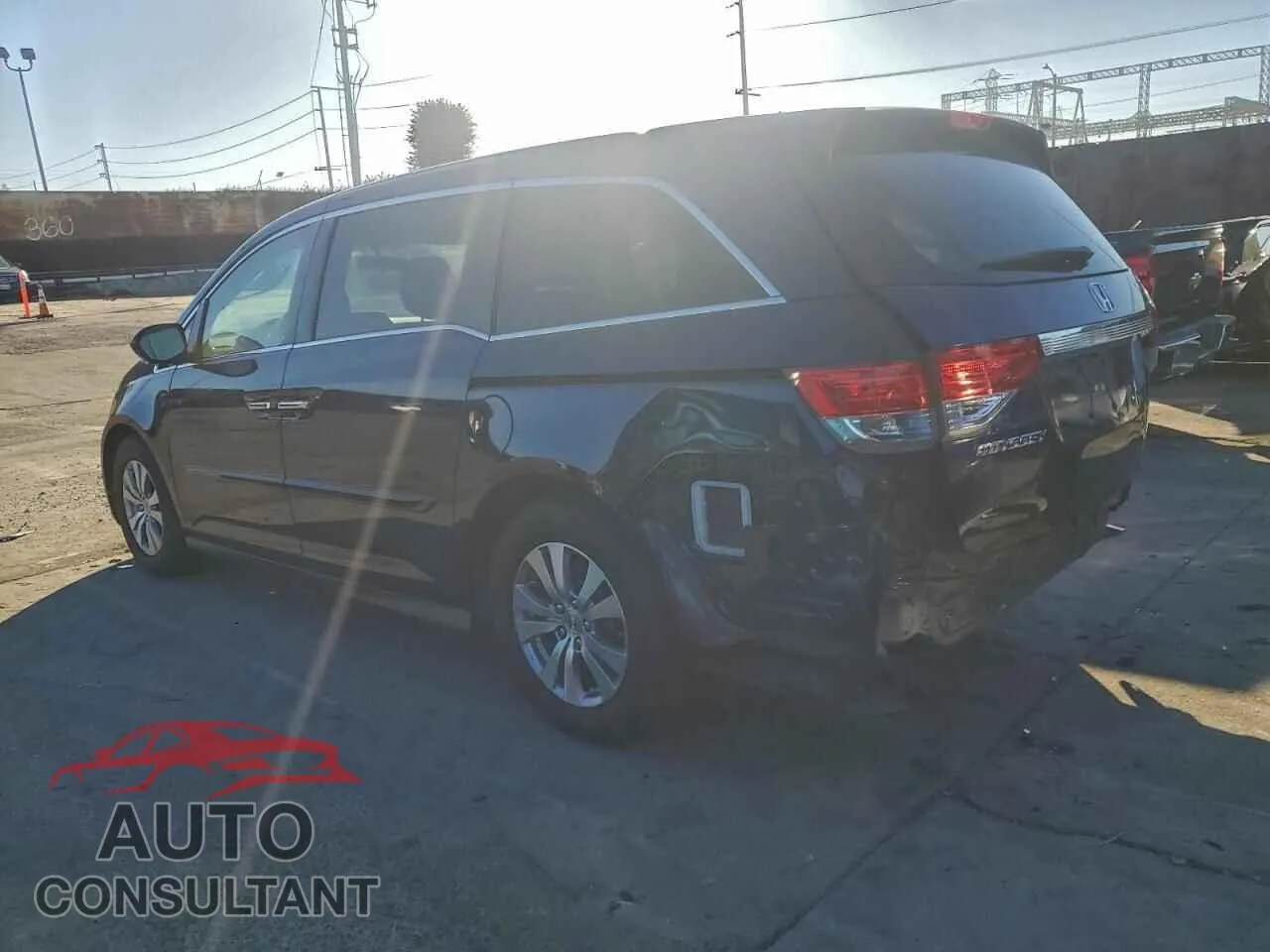 2014 HONDA All Models Damaged VIN 5FNRL5H42EB042343 – rear exterior 2014 HONDA All Models Damaged VIN 5FNRL5H42EB042343 – rear exterior