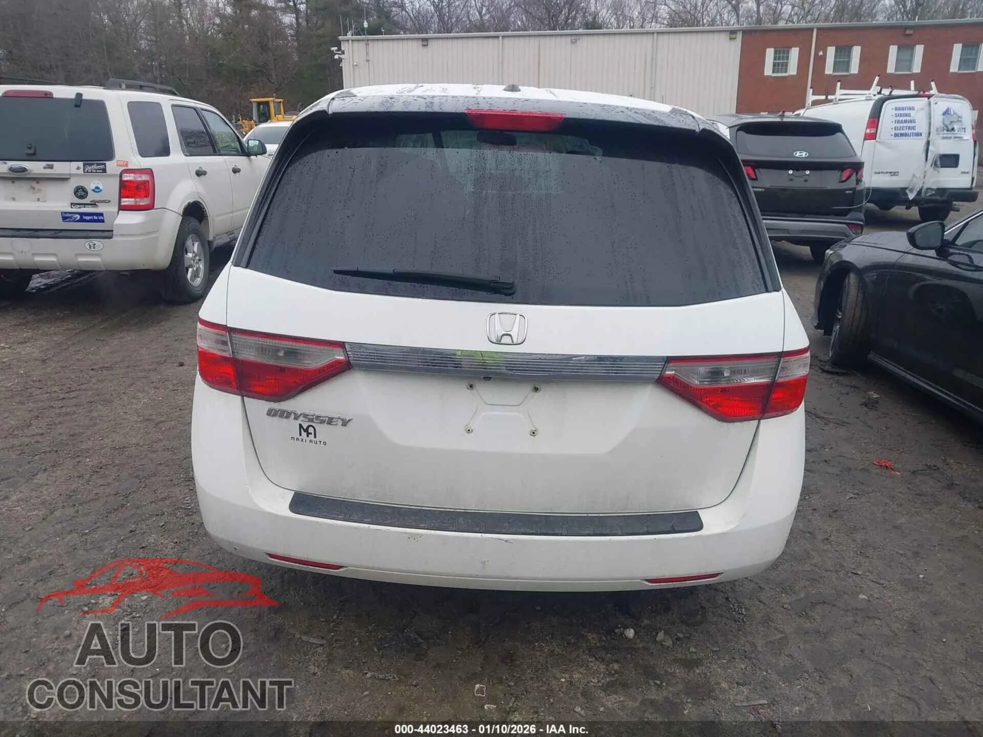 2012 HONDA ODYSSEY Damaged VIN 5FNRL5H62CB032362 – photo 16