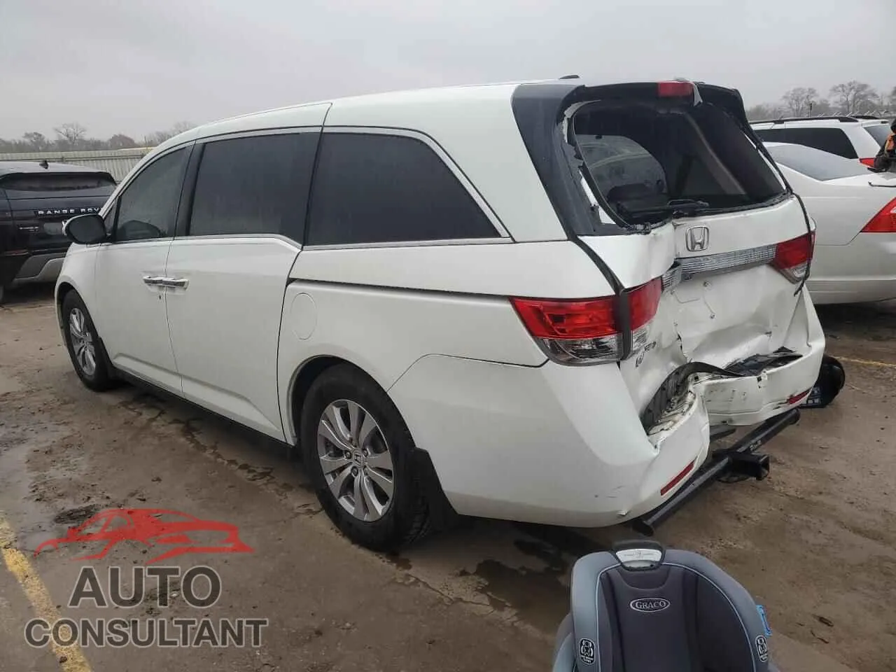2014 HONDA All Models Damaged VIN 5FNRL5H63EB030820 – rear exterior