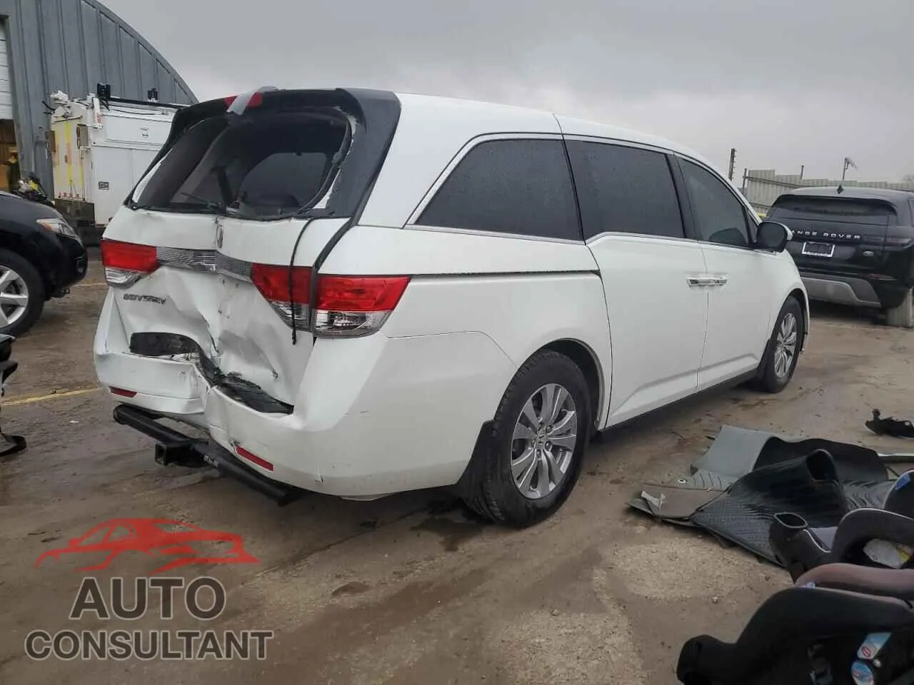 2014 HONDA All Models Damaged VIN 5FNRL5H63EB030820 – side profile