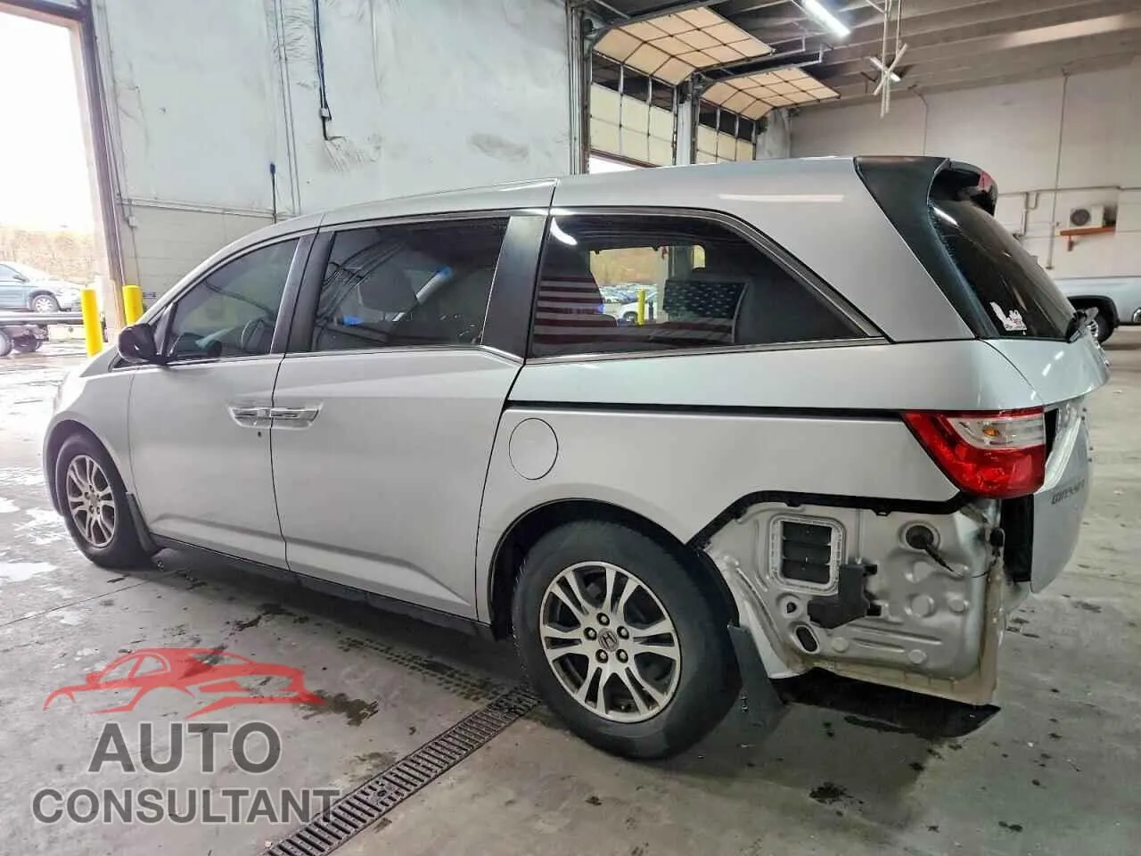 2013 HONDA All Models Damaged VIN 5FNRL5H65DB041493 – rear exterior