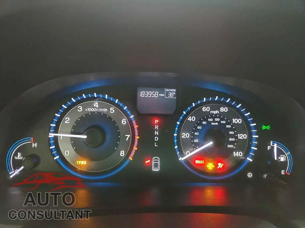 2013 HONDA All Models Damaged VIN 5FNRL5H65DB041493 – trunk area