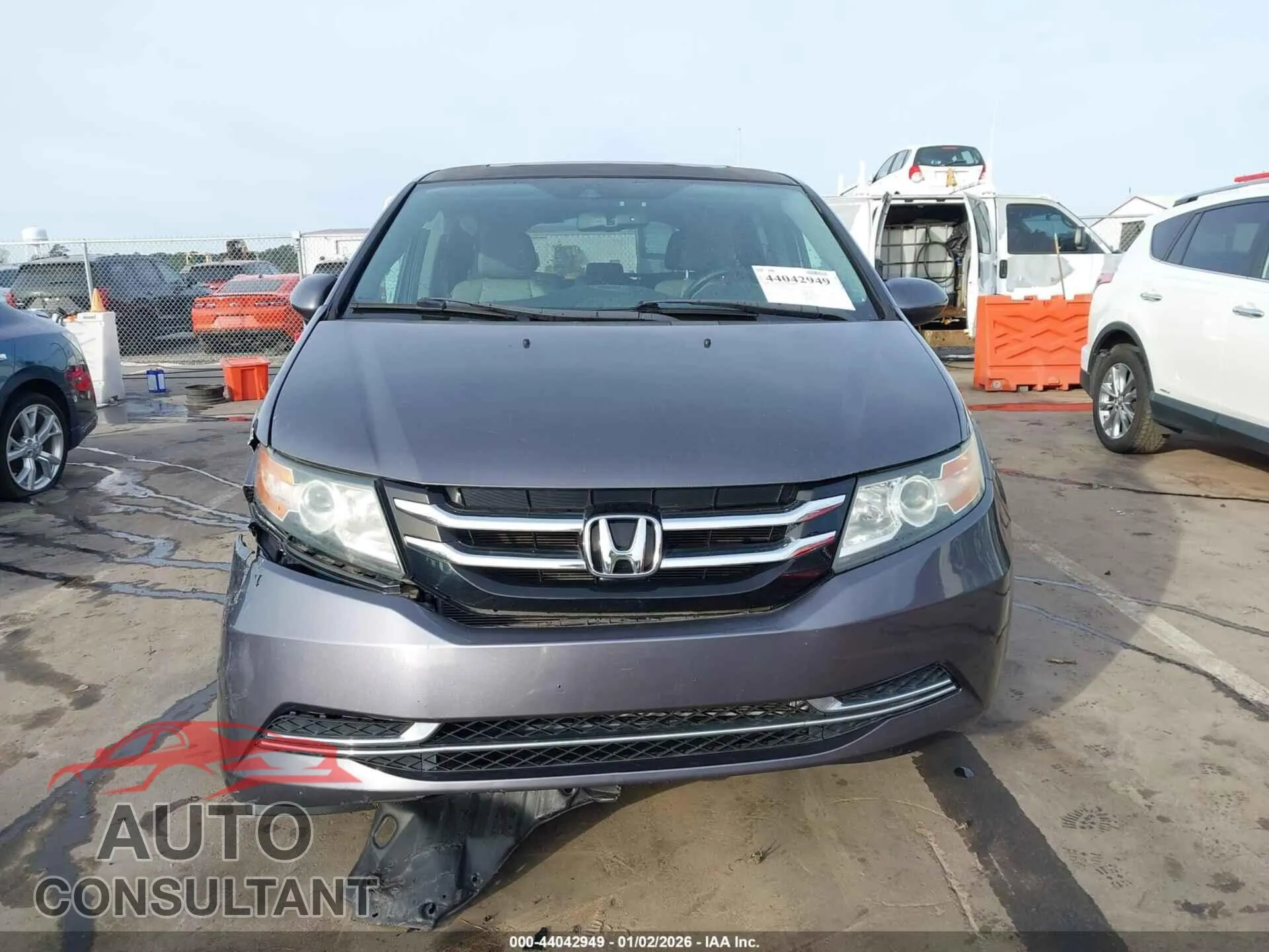 2015 HONDA ODYSSEY Damaged VIN 5FNRL5H6XFB061628 – photo 12