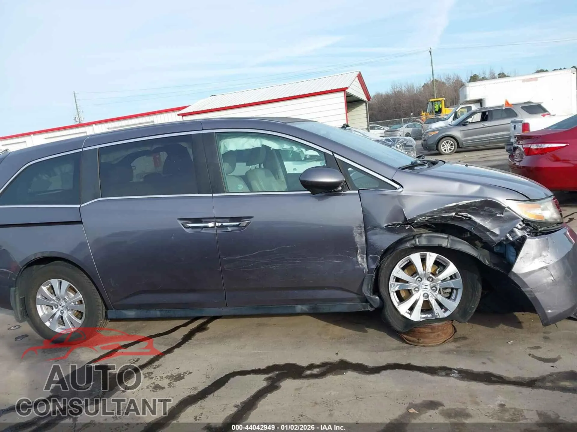 2015 HONDA ODYSSEY Damaged VIN 5FNRL5H6XFB061628 – photo 13