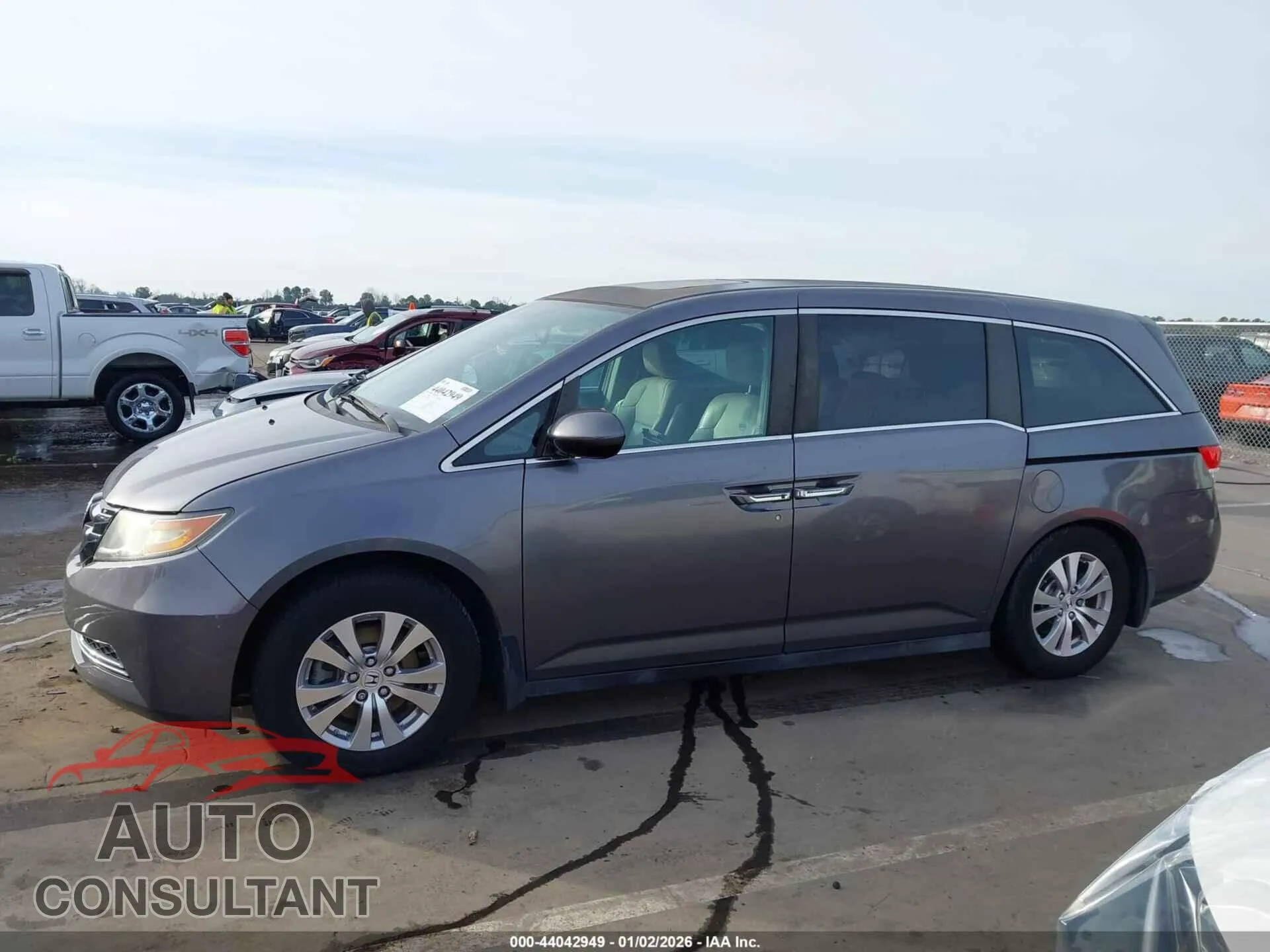2015 HONDA ODYSSEY Damaged VIN 5FNRL5H6XFB061628 – photo 14