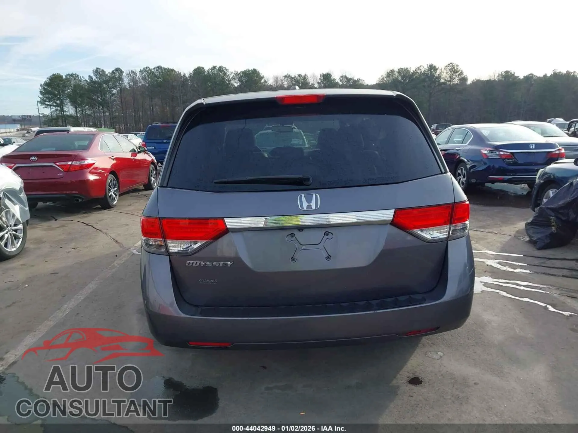 2015 HONDA ODYSSEY Damaged VIN 5FNRL5H6XFB061628 – photo 16