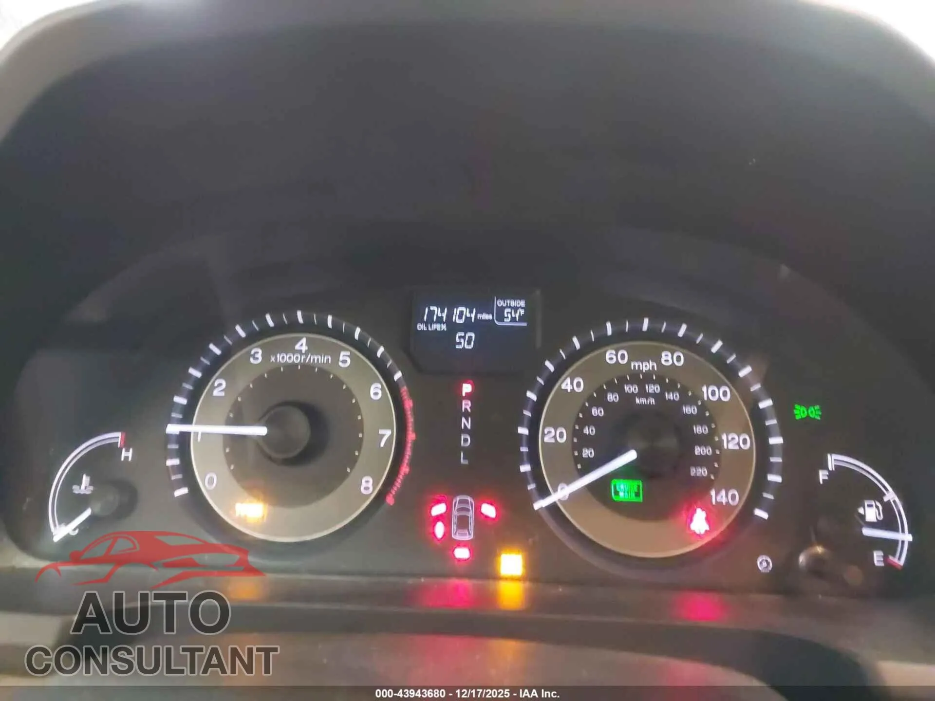 2015 HONDA ODYSSEY Damaged VIN 5FNRL5H6XFB068370 – exterior detail