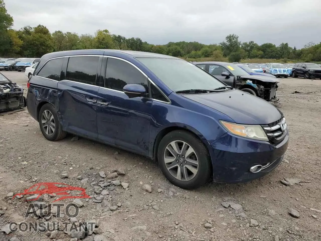 2016 HONDA ODYSSEY Damaged VIN 5FNRL5H98GB001987 – dashboard