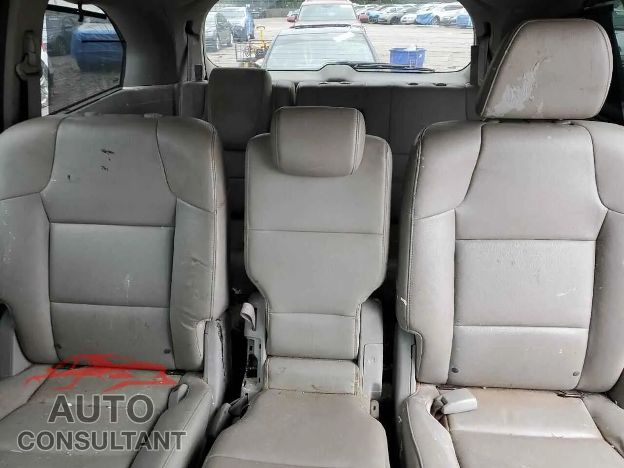 2016 HONDA ODYSSEY Damaged VIN 5FNRL5H98GB001987 – odometer reading