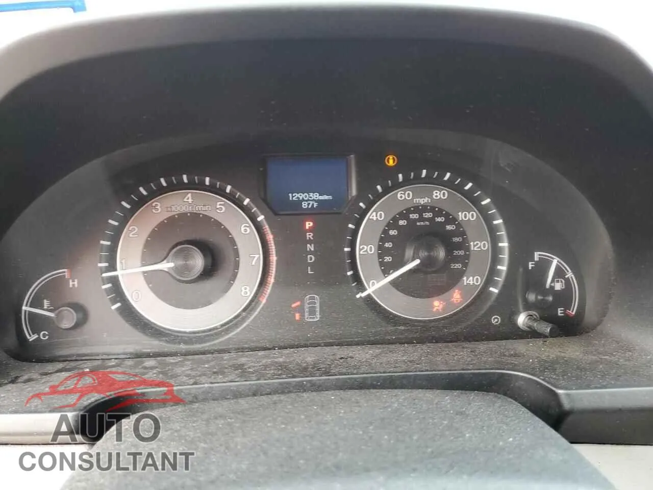 2016 HONDA ODYSSEY Damaged VIN 5FNRL5H99GB073880 – trunk area